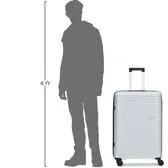 Beside a 6 ft figure