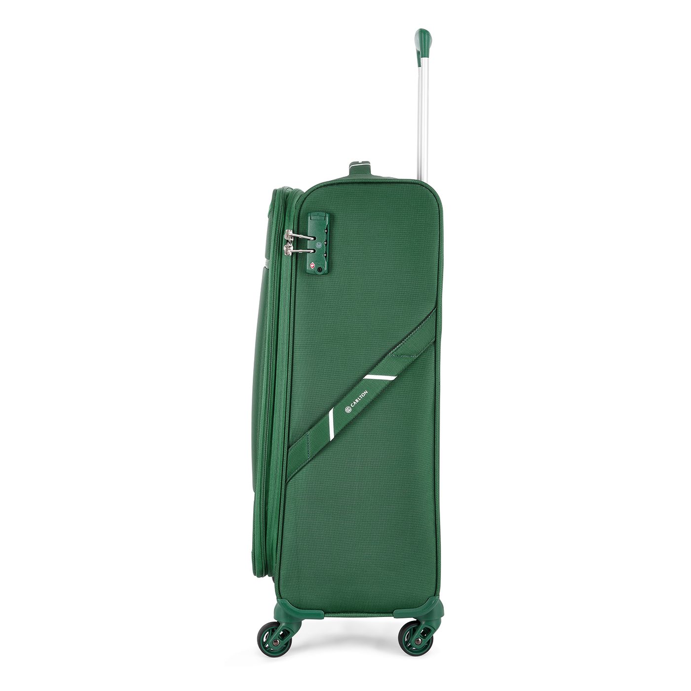 Carlton Amberlite in Foliage Green — three-quarter, reverse