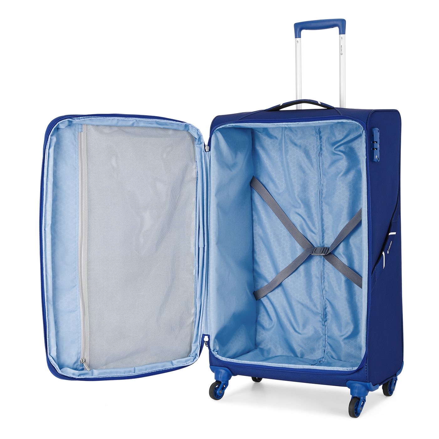 Carlton Amberlite in Sapphire — open