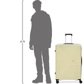 Beside a 6 ft figure