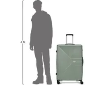 Beside a 6 ft figure