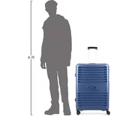Beside a 6 ft figure