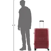 Beside a 6 ft figure