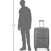 Beside a 6 ft figure