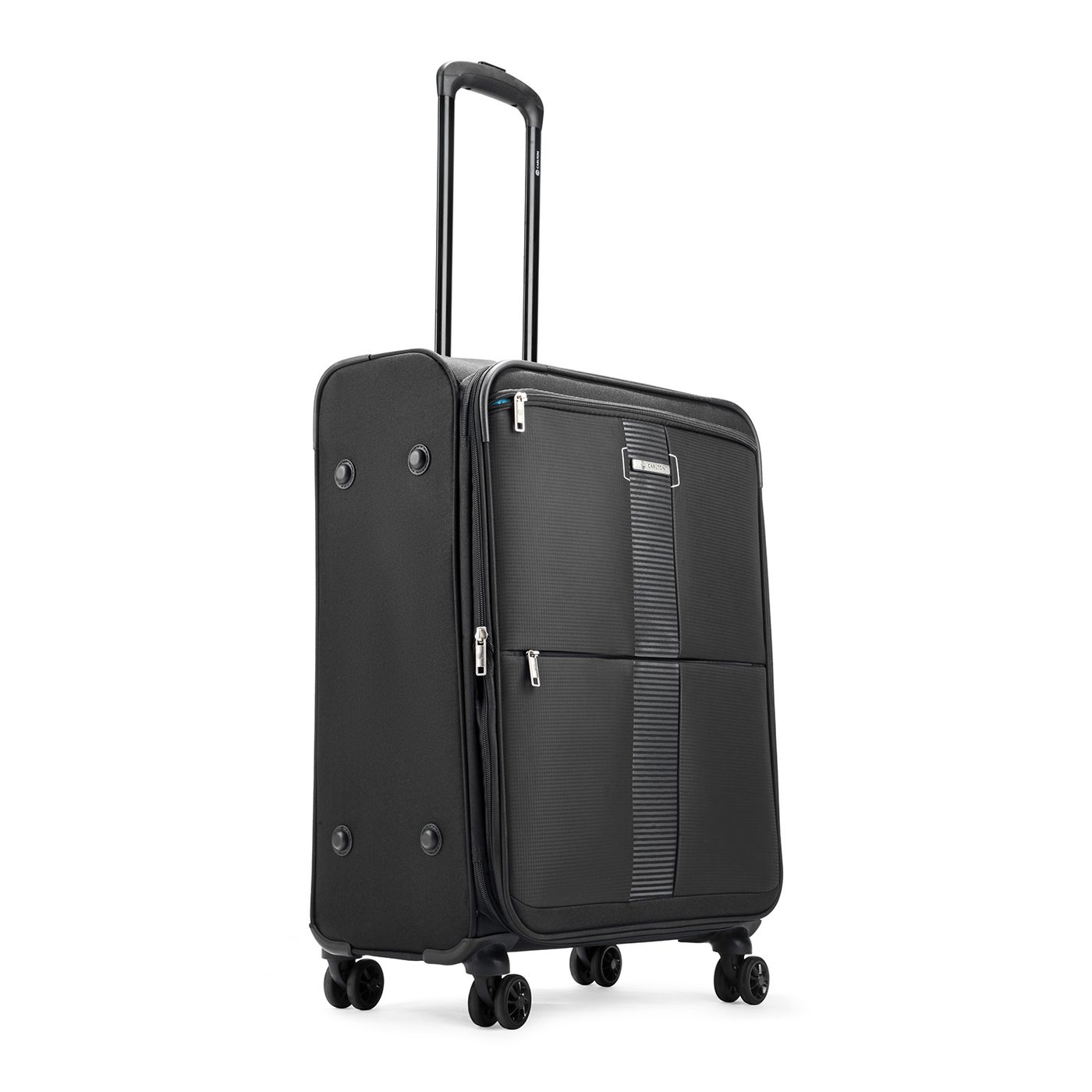 Carlton Newbury Plus in Black — three-quarter, reverse