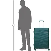 Beside a 6 ft figure