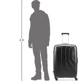 Beside a 6 ft figure