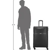 Beside a 6 ft figure