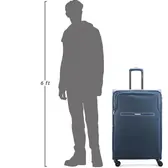 Beside a 6 ft figure