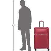 Beside a 6 ft figure
