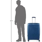 Beside a 6 ft figure